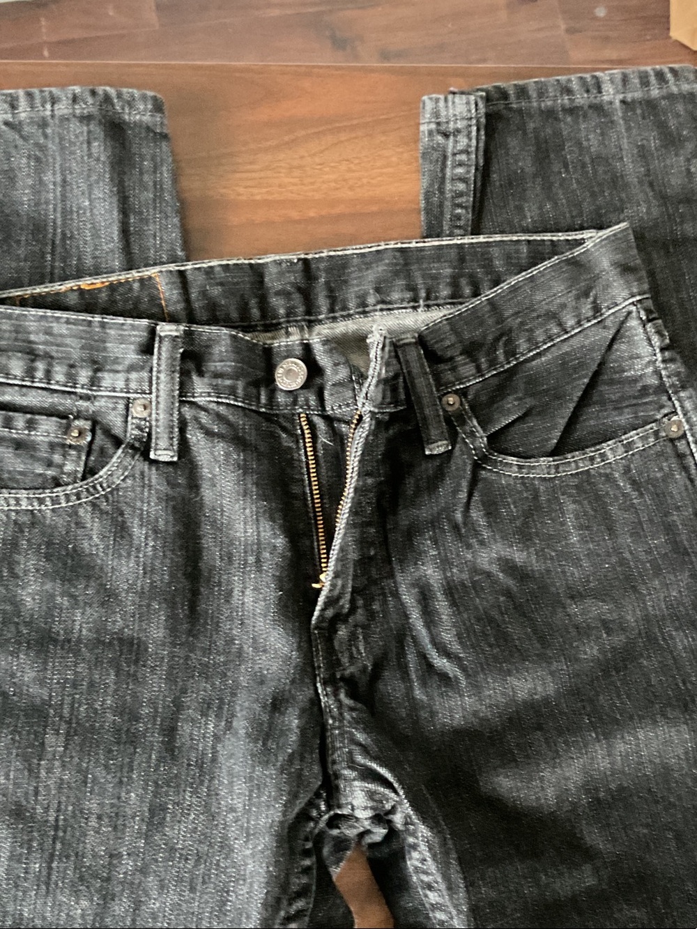 Levi's 514 Straight Leg Jeans Waist 29 x 30 Black
